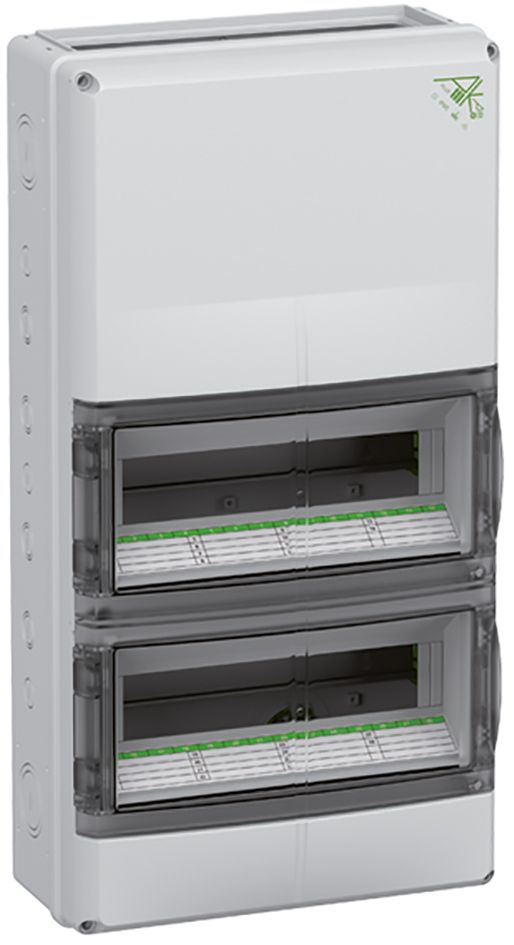 Kleinverteiler AP 2x14TE Kst IP65 ET95mm 315x600x155mm REG