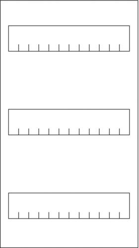 Verteilerfeld 3x12TE 250x450x120mm m.Ausschn m.N-PE-Klemmen m.Abdeck