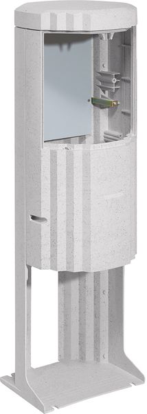 Standgehäuse GFK IP44 B360xH1150xT360mm ET360mm m.MPL geschl
