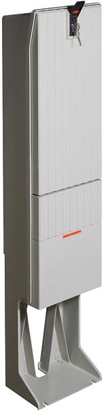 Standgehäuse GFK IP44 B320xH1420xT225mm ET225mm m.MPL geschl