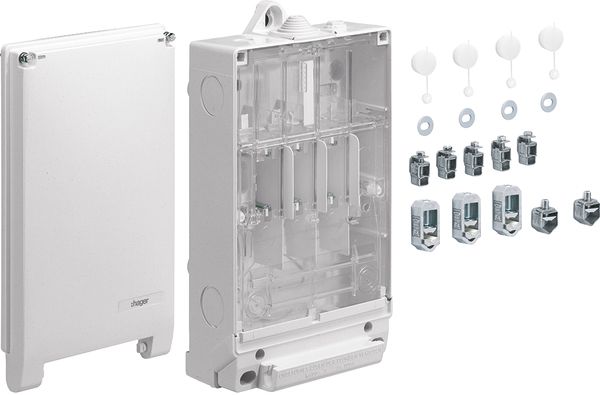 Sicherungsgehäuse 100A IP30 NH-Sich Kst AnbMögl Anbaumöglichkeit 1grp
