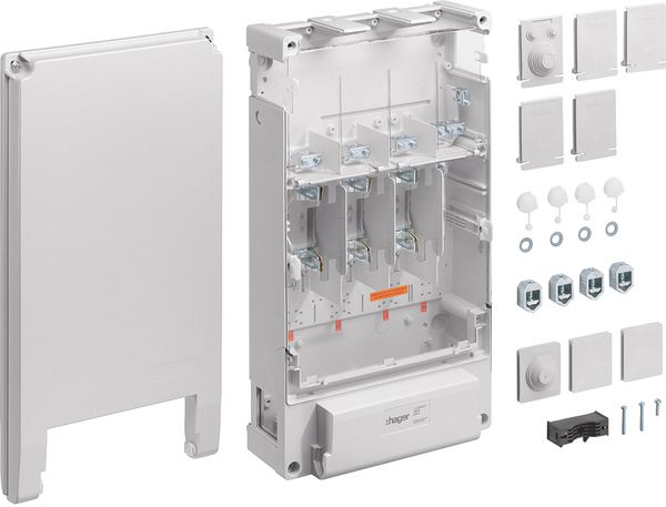 Sicherungsgehäuse 250A IP30 NH-Sich Kst AnbMögl Anbaumöglichkeit 1grp