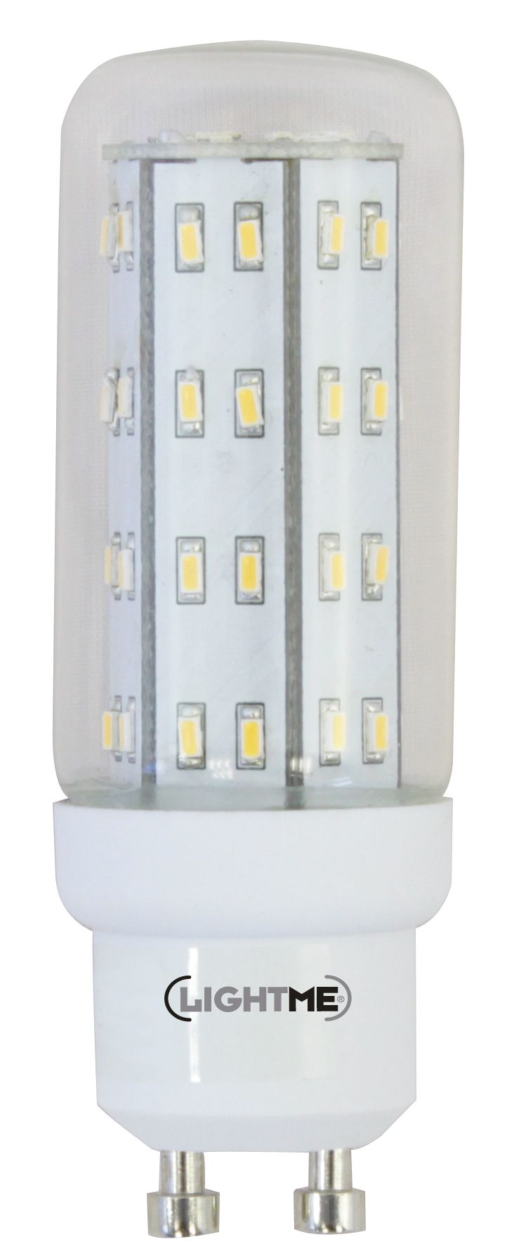 LED-Röhrenlampe GU10 4W 3000K 400lm F kl 270° ws AC Ø30x82mm 220-240V