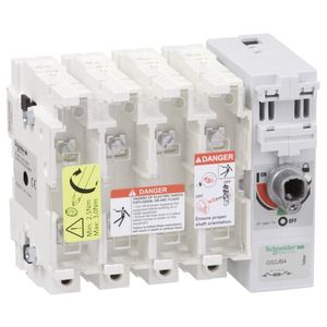 Sicherheitsschalter 100 A GS2 4p IP20 Geeignet für Sammelschienenaufbau