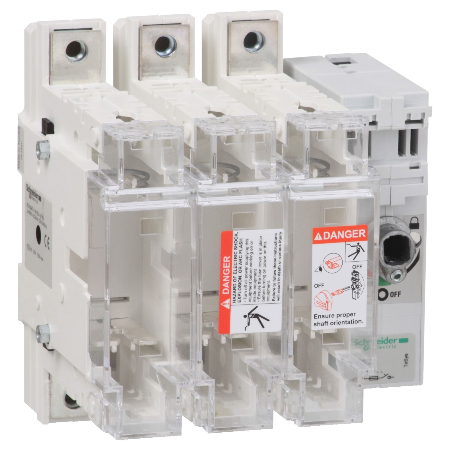 Sicherheitsschalter 160 A GS2 3p IP20 Geeignet für Sammelschienenaufbau