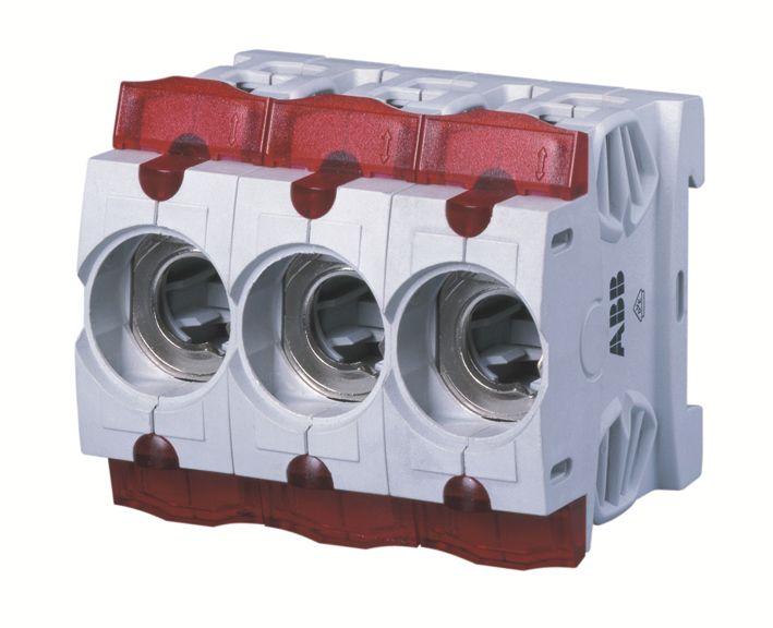 D0-Sicherungssockel 3p D02 REG 16A 400V Kst m.Abdeck