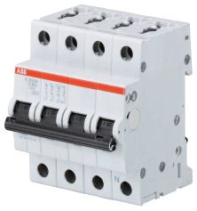 Leitungsschutzschalter AC Z 2A 3+N 400V 4TE 50Hz Zusatzeinrichtungen möglich