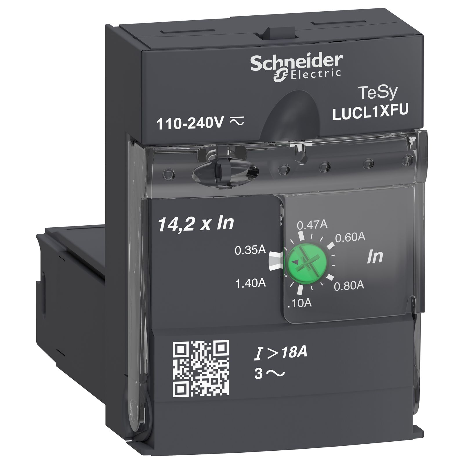 Motorstarterkombination 0,25kW UC 0,35-1,4A IP20 110-240V