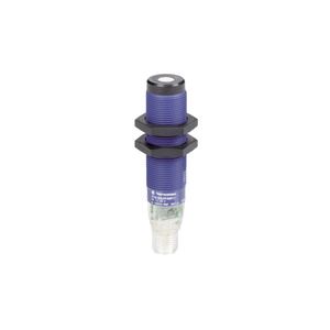 Ultraschall Taster 12-24V DC 51-508mm PNP M12 Zyl Gew Schließer Teach-In