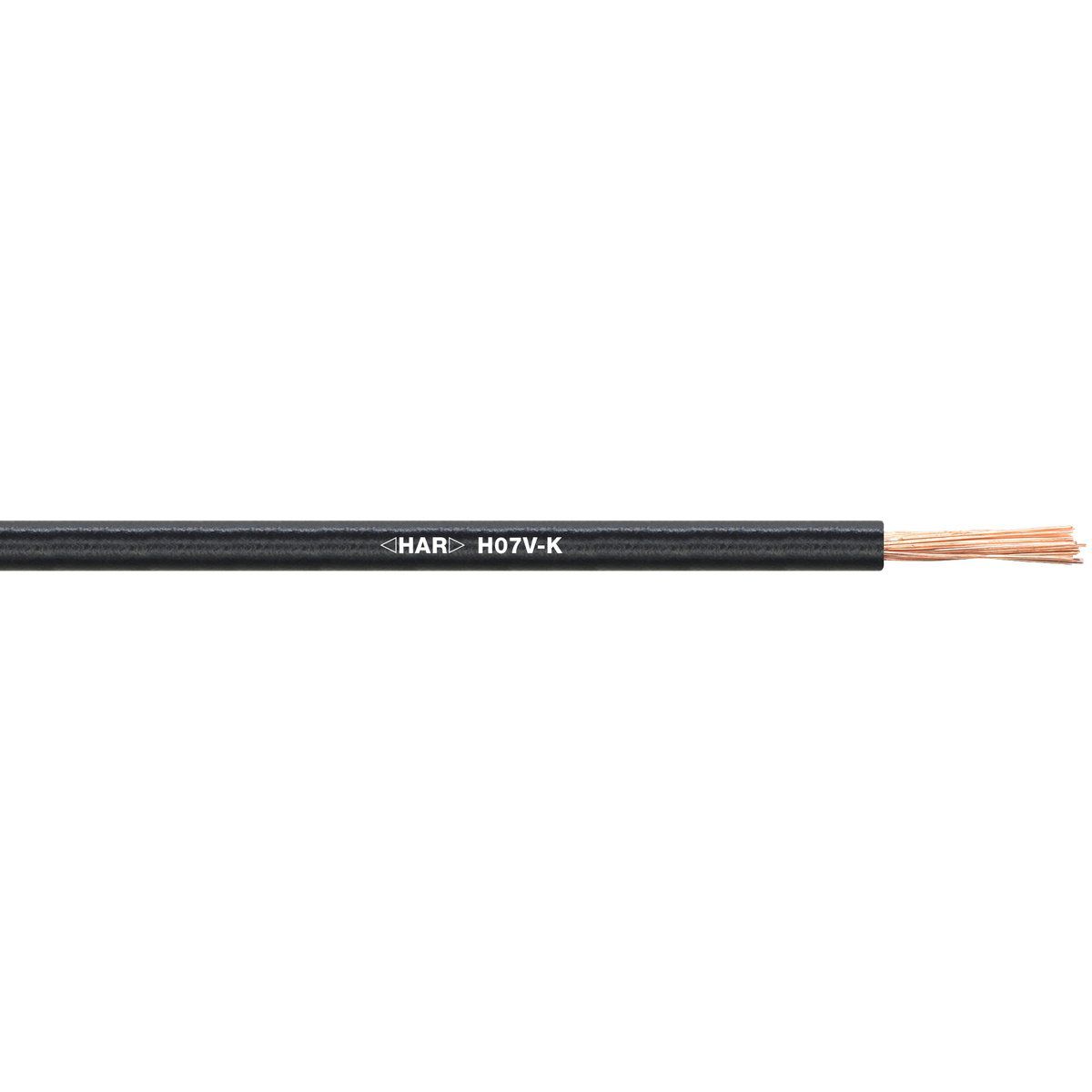 PVC-Aderleitung Eca H07V-K 70 sw TRS Kl.5 = feindrähtig