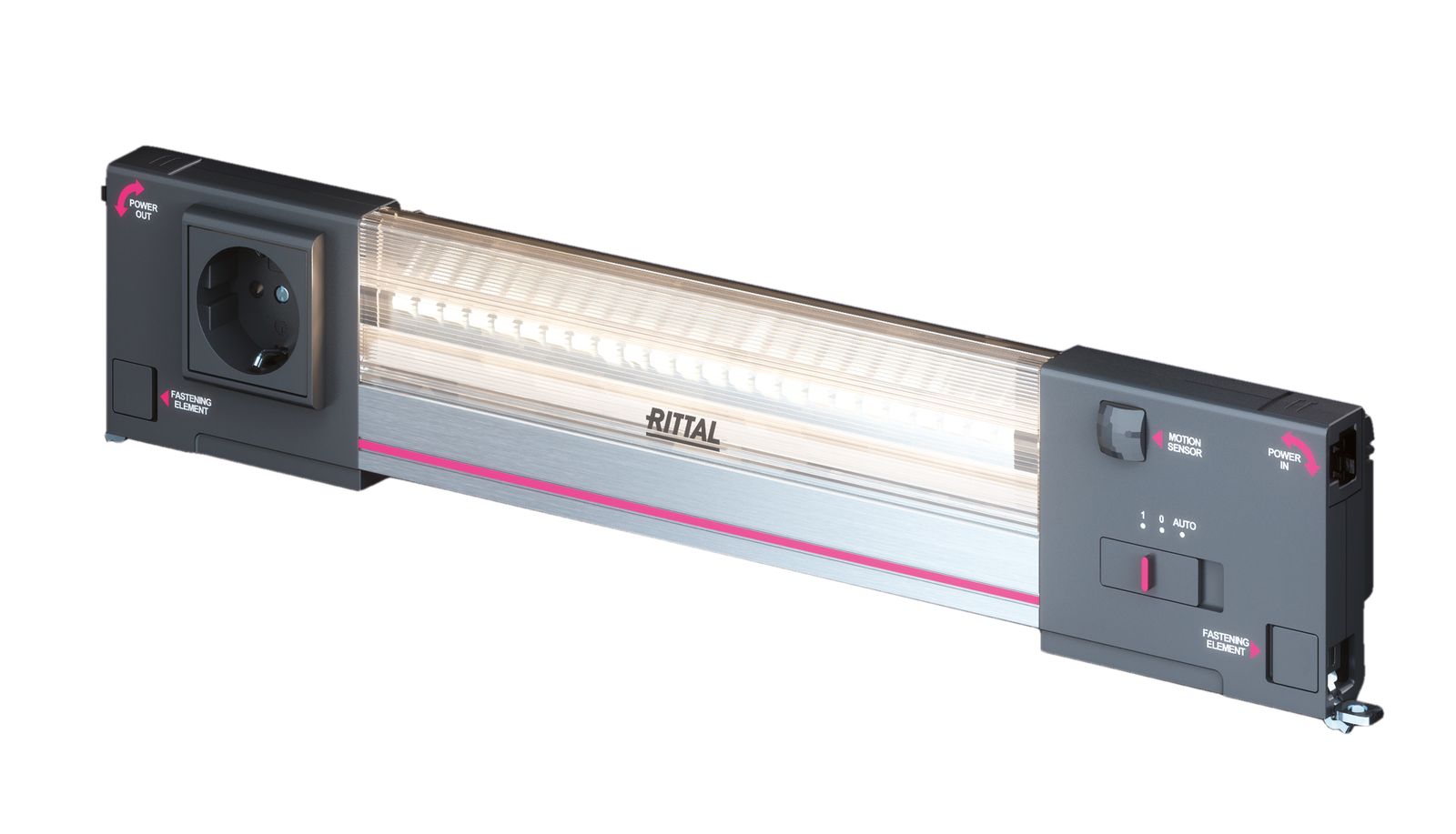 Schaltschrankleuchte LED 11W 100-240VAC 437mm LED nicht austauschbar m.Ein/Aus