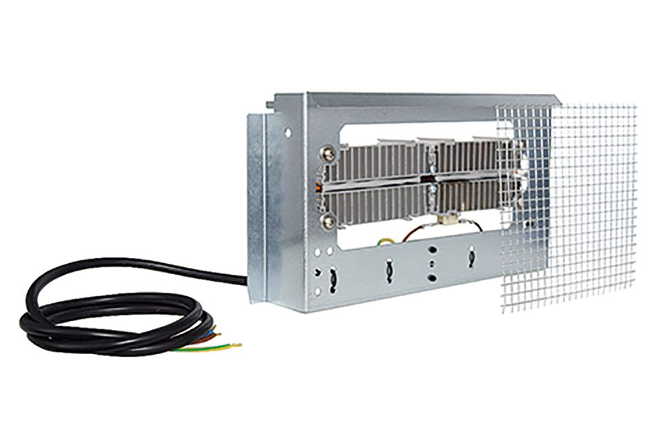 Elektro-Heizregister 0,35kW 1x 230 VV 60x120mm IP00 Kst