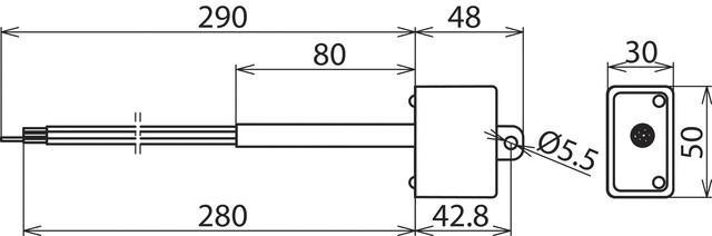 Überspannungsableiter 230VAC 1,5kV 5kA Direktmont opt