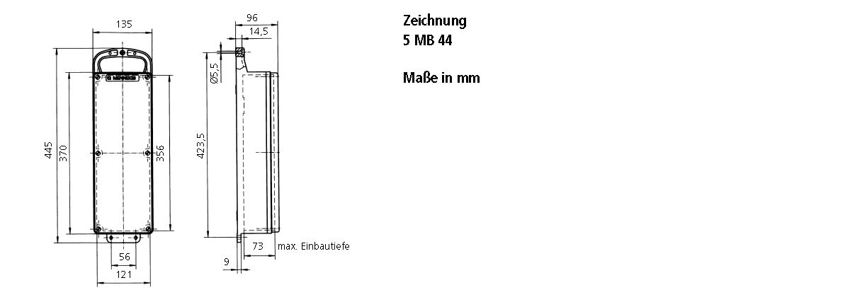 Energiewürfel Gummi ge IP EverGUM IP44 1x32A5p400V 2Steckd LS-Schalter CEE-32A
