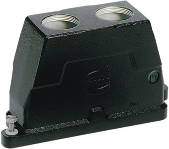 Tüllengehäuse Han HPR Verschr Alu IP65 192x110x58mm oben