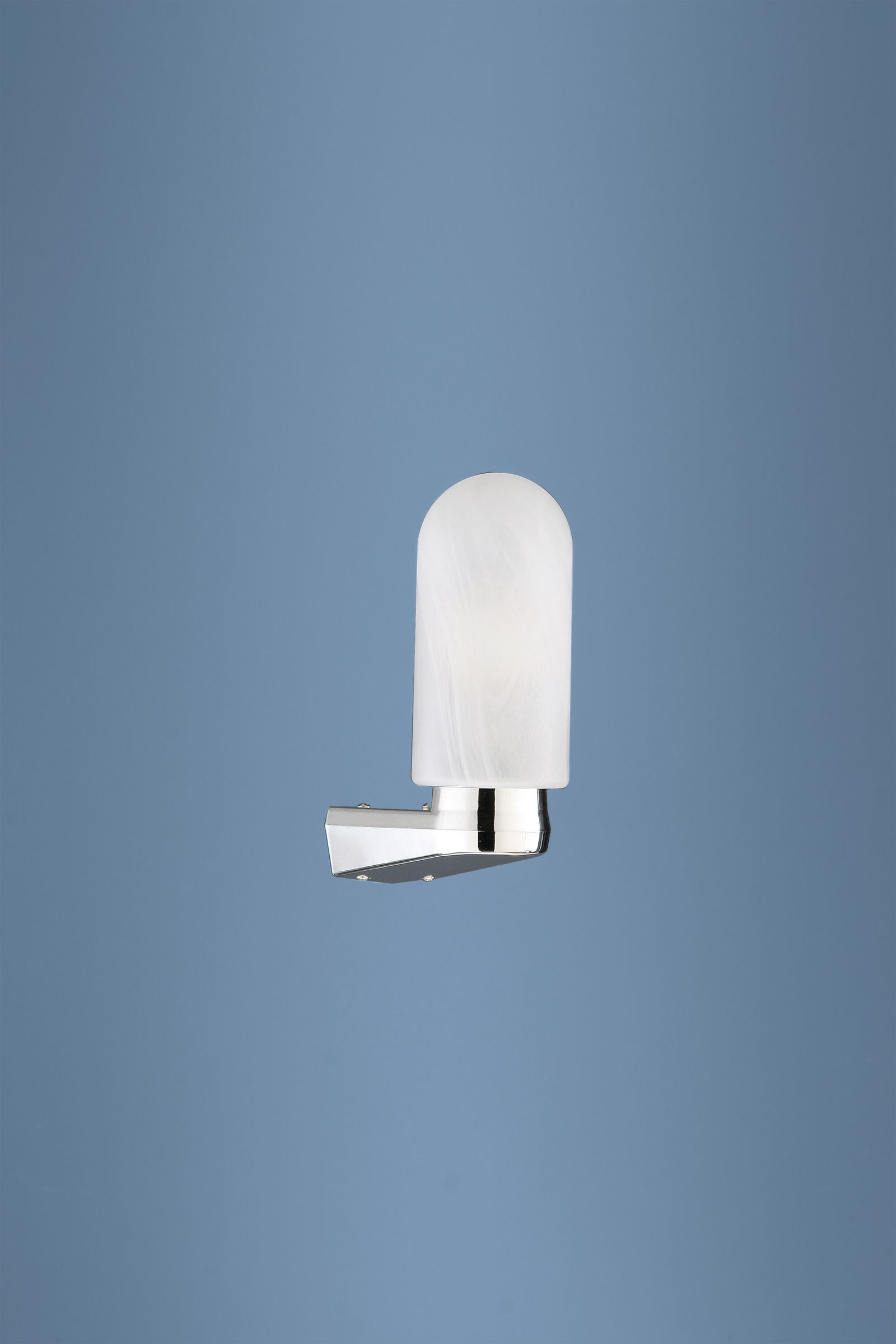Wandanbauleuchte 40W HV chr IP40 E14 Ø80x200mm