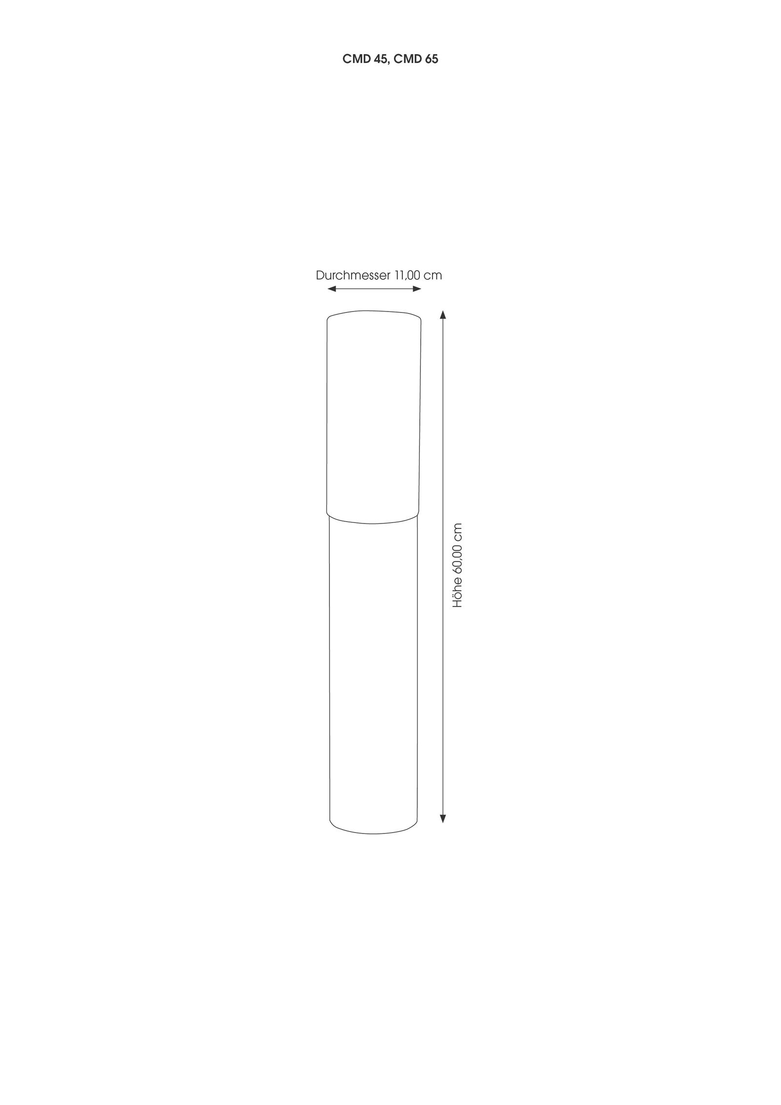 Pollerleuchte 100W AquaPolo E27 edst HV Edst IP44 Gl_opal