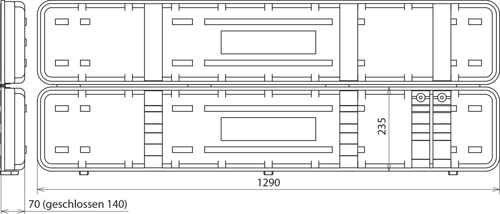 Koffer Kst 1270mm