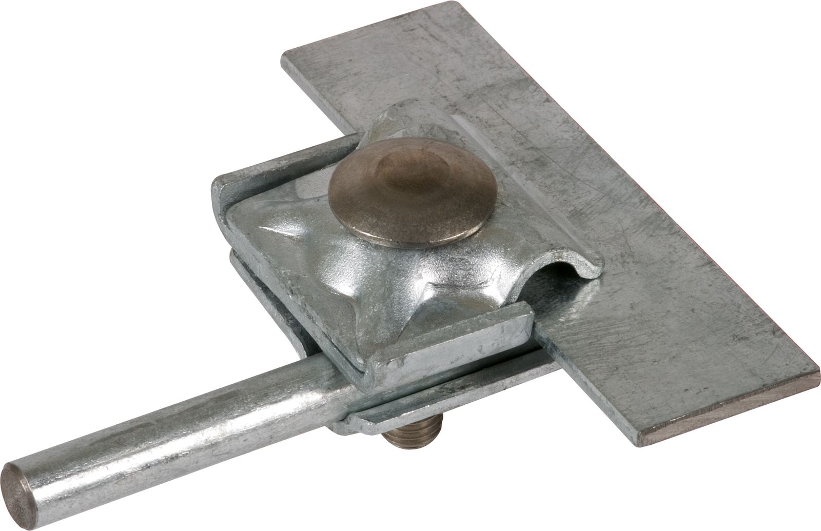 Falzklemme Ø8-10mm 0,7-10mm ST f/vz Flachrundschraube
