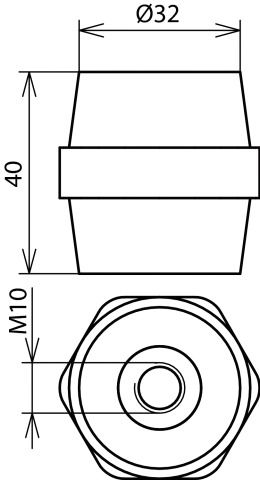 Isolator Kst unbeh Ersatzteil