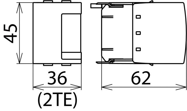 Blitzstromableiter IT TN 255VAC 2,5kV Basiselem Netzform IT VDC 50kA opt