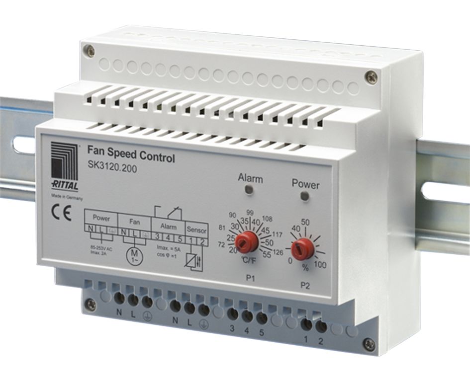 Drehzahlsteller REG ws 2A 3ph stufenl Leistungsregelung stufenlos IP00 RAL7035