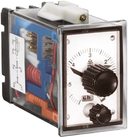 Zeitrelais 230V/AC 0.2s-60h ansprVerz Funktion ansprechverzögert