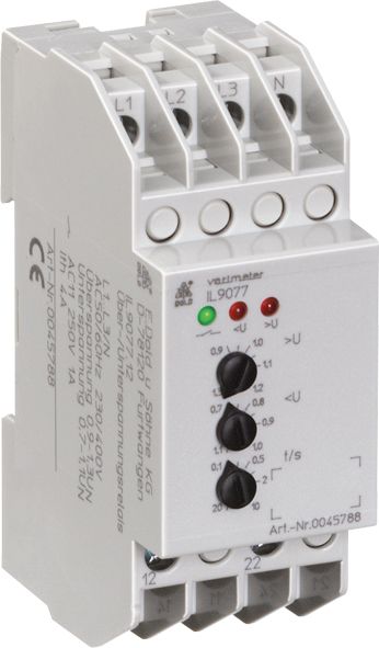 Spannungswächter 363-520V 1ph-Unterspg 1-Phasen-Unterspannung möglich