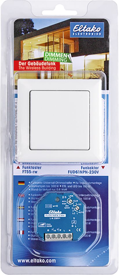 Dimmaktor Funkb 0-300W UP 1Ausg uni