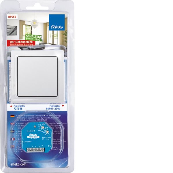 Schaltaktor Funkb UP 1f 10A 2000W 230-250V