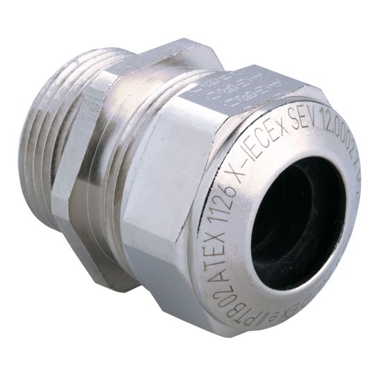 Ex-Kabelverschraubung Progress M10 Ms si 10mm IP68 ger m.Zugentlastung vernick 2