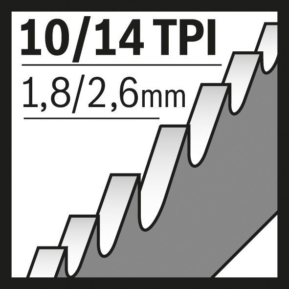 Säbelsägeblatt 150mm Holz Stahl f.Holz f.Stahl