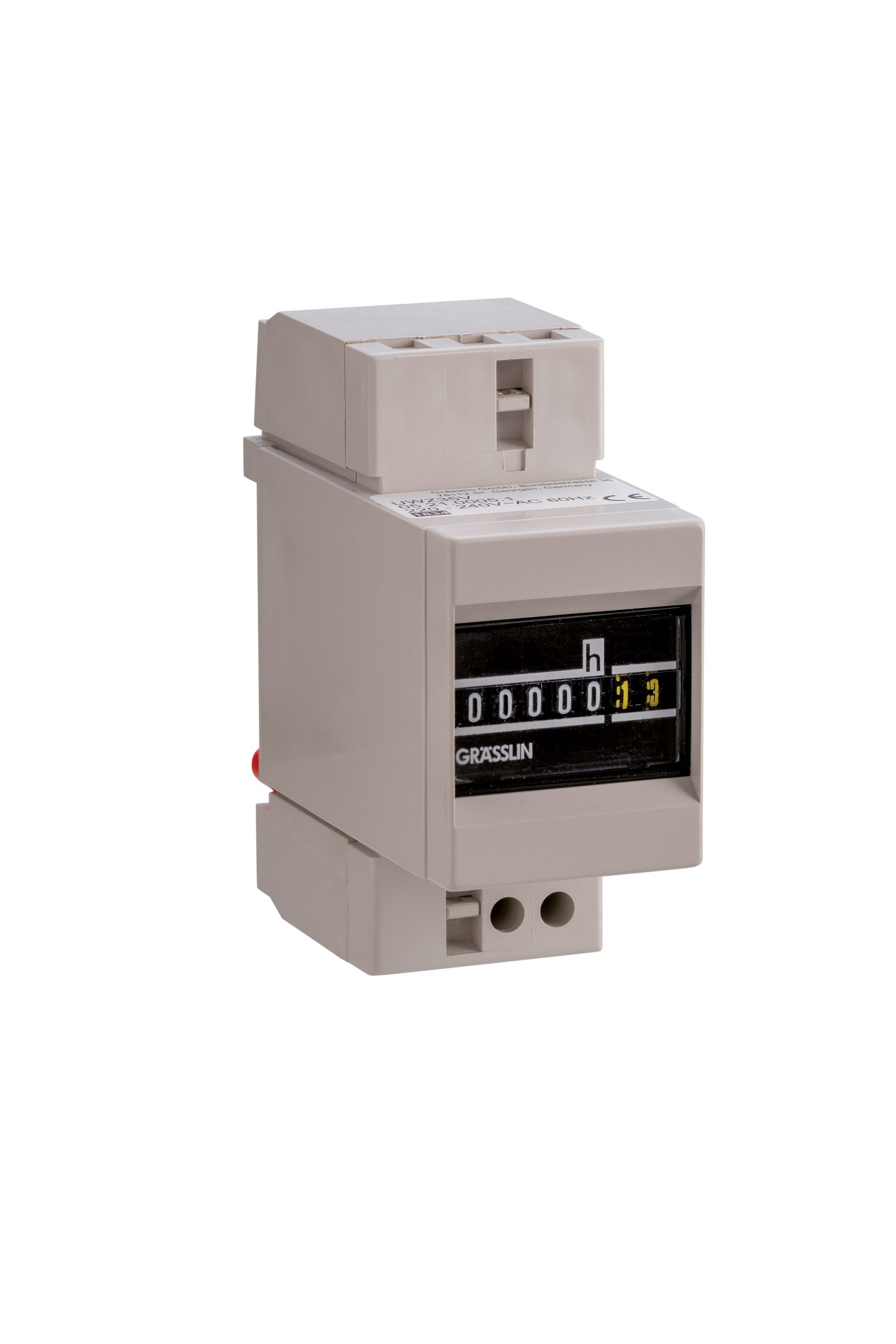 Betriebsstundenzähler analog REG AC IP20 220-240V 99999,99h netzsync