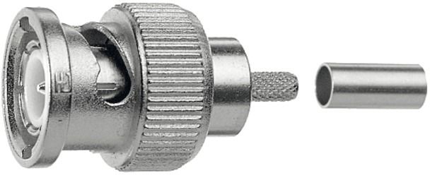 BNC-Stecker RG59 75Ohm Crimp/Crimp