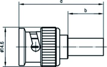 BNC-Stecker RG59 75Ohm Crimp/Crimp
