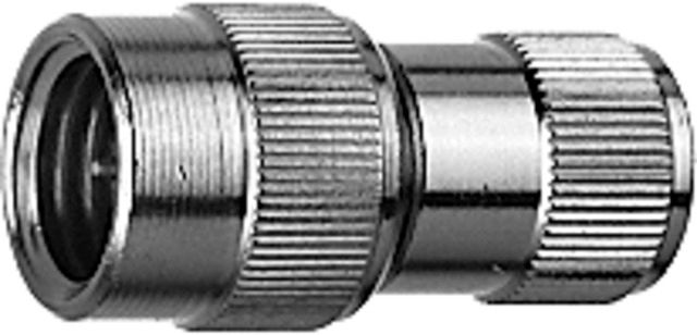 Koax-Kupplung Mini-UHF Stecker/Stecker 50Ohm ger