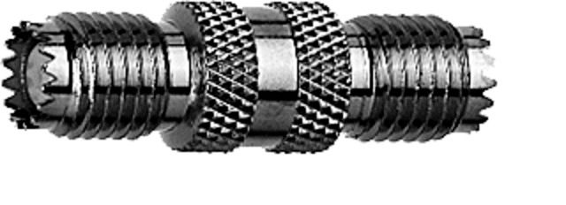 Koax-Kupplung Mini-UHF Buchse/Buchse 50Ohm ger