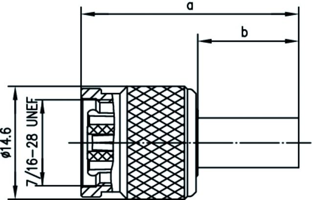 TNC-Stecker RG58 50Ohm Crimp/Crimp