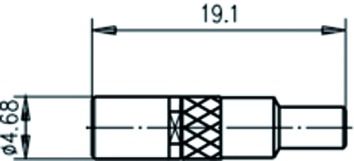 SMB-Buchse Rundkabel 50Oh