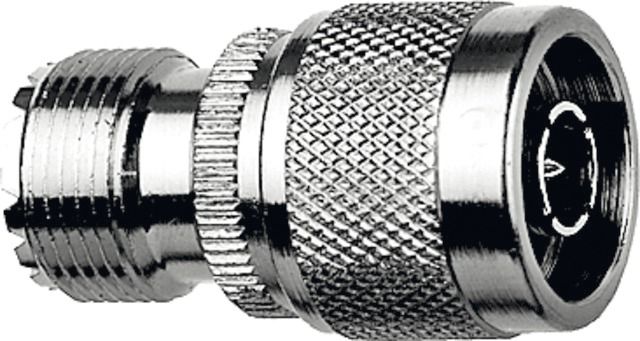 Koax-Kupplung UHF Stecker/Buchse 50Ohm ger