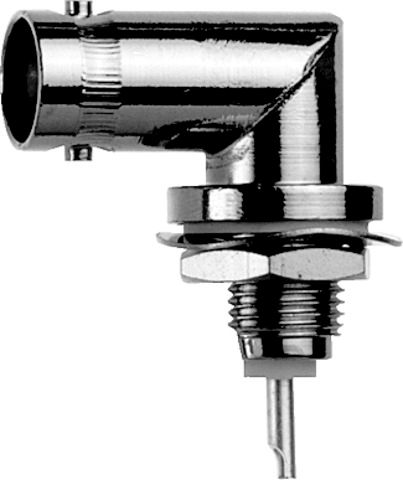 BNC-Buchse Rundkabel 50Oh Winkelsteck