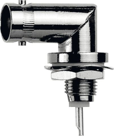 BNC-Buchse Rundkabel 50Oh Winkelsteck