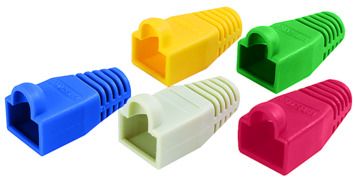 Knickschutz RJ-Typen Rundkabel rt Ø5,5mm Kst