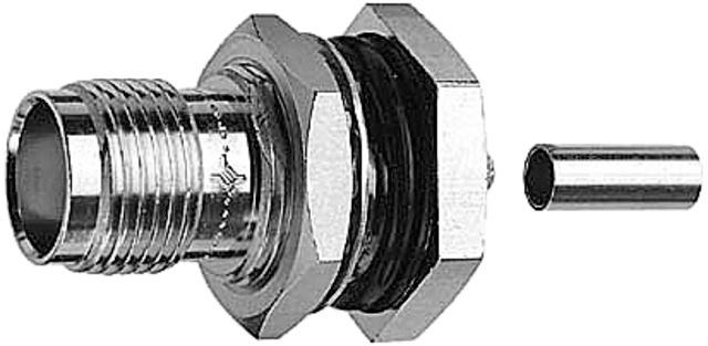TNC-Buchse Rundkabel 50Oh Crimp/Crimp