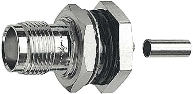 TNC-Buchse Rundkabel 50Oh Crimp/Crimp