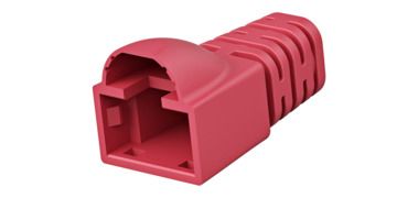 Knickschutz RJ-Typen Rundkabel rt Ø6,3mm Kst