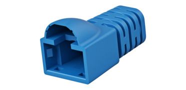 Knickschutz RJ-Typen Rundkabel bl Ø7mm Kst