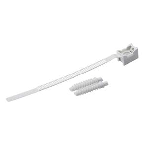Rohrschelle Ø16-32mm PE geschl Kst Schraubl sw Polyethylen (PE)
