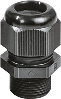 Kabelverschraubung PG16 PA sw unbeh 10mm IP58 Polyamid (PA) ger