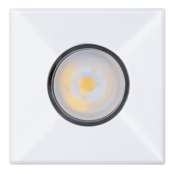 LED-Deckeneinbauleuchte 3W 3000K 250lm ws Konv IP20 38x38x18mm